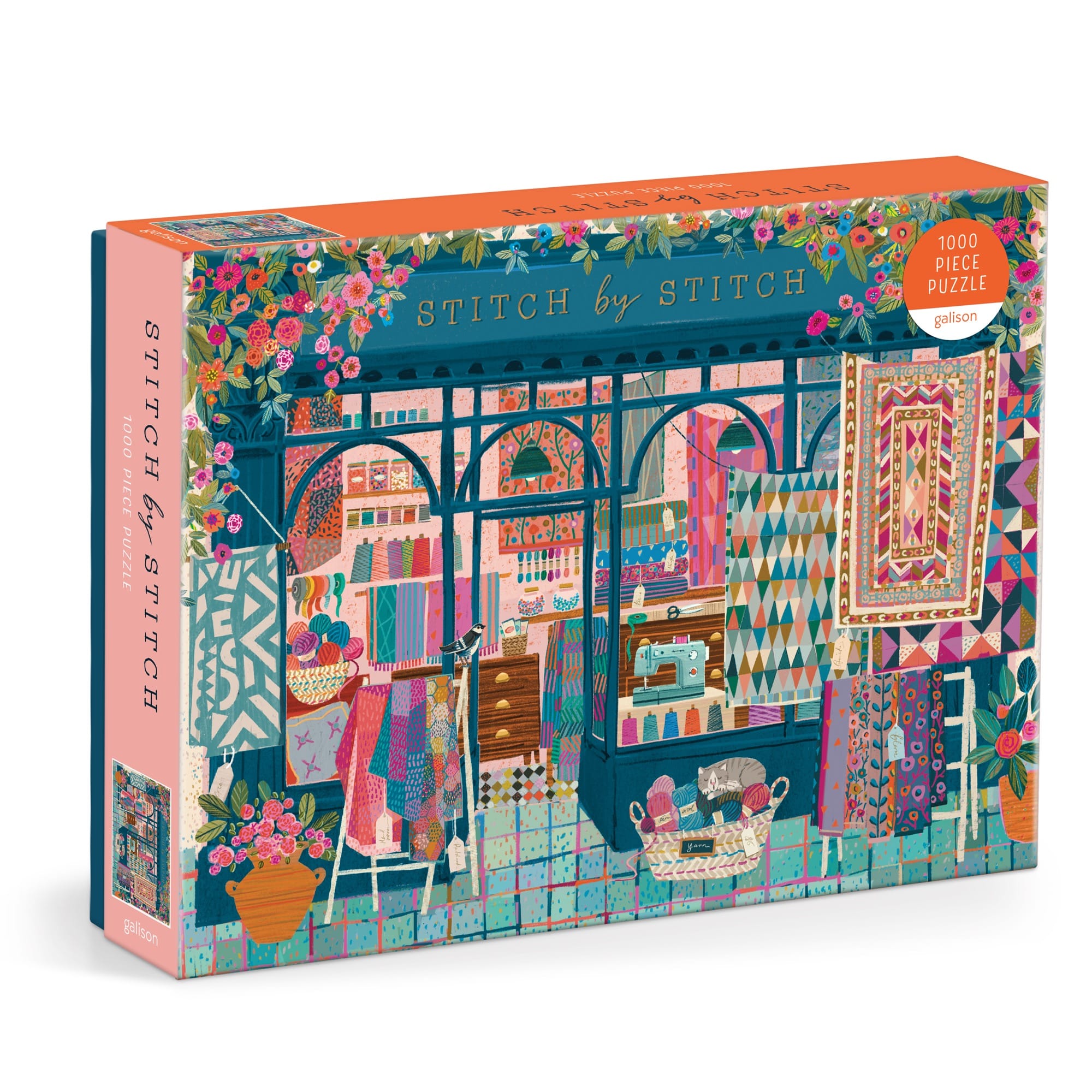 Stitch by Stitch 1000 Piece Jigsaw Puzzle by Galison