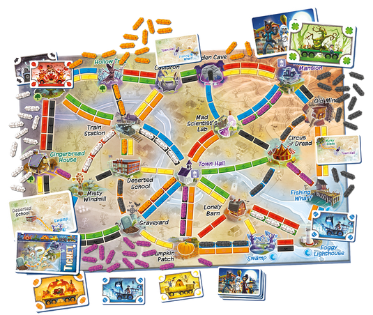 Ticket To Ride: Ghost Train Board Game by Days Of Wonder