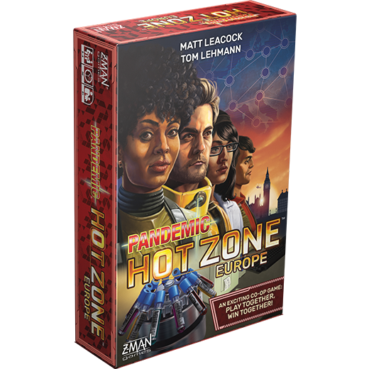 Pandemic Hot Zone - Europe Board Game by Z-Man Games