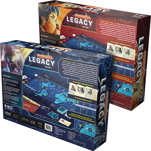 Pandemic Legacy - Season 1 Board Game by Z-Man Games