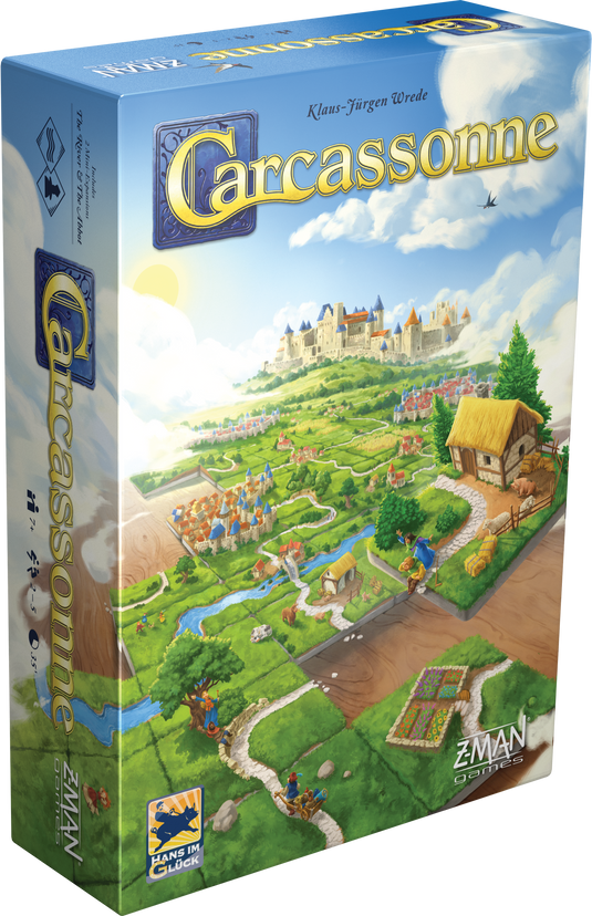 Carcassonne Board Game by Z-Man Games