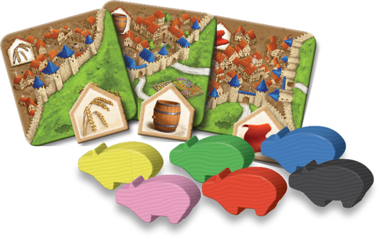 Carcassonne: Expansion #2 Traders & Builders Board Game Expansion by Z-Man Games