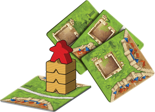 Carcassonne: Expansion #4 The Tower Board Game Expansion by Z-Man Games