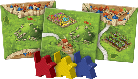 Carcassonne: Expansion #9 Hills & Sheep Board Game Expansion by Z-Man Games