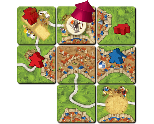 Carcassonne: Expansion #10 Under The Big Top Board Game Expansion by Z-Man Games