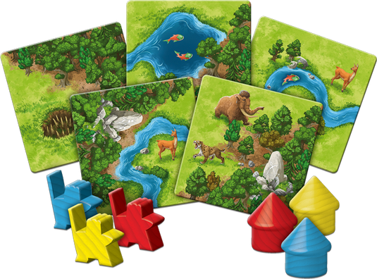 Carcassonne: Hunters And Gatherers Board Game by Z-Man Games